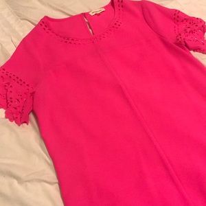 Hot Pink Shift Dress